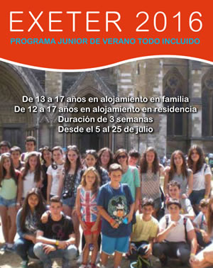 English Summer Camps 2016 campamentoexeter - English Summer Camps 2016