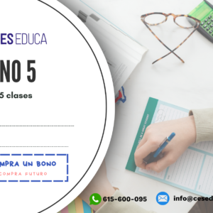 Bono de 5 clases