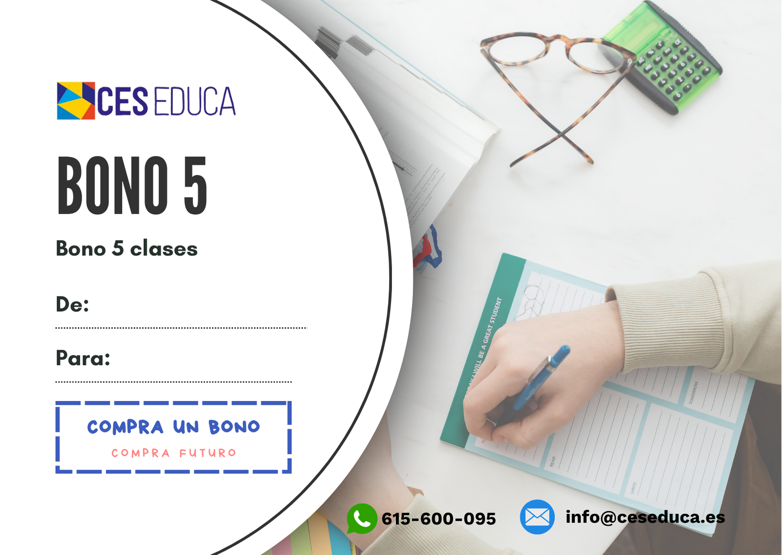 Bono de 5 clases